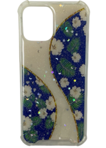 Ultra Slim TPU Case For iPhone 12 Pro Max - Moonlight Path Glitter & Stars image 3