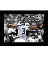 Football Motivation Quote Poster, Gift, Russell Wilson Inspirational Wal... - £17.52 GBP+