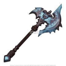 36” Shadowmourne Foam Axe WOW Knight Paladin Warrior Fantasy Video Game Prop - £19.54 GBP