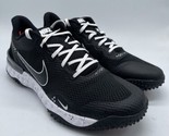 Nike Alpha Huarache Elite 3 Turf Black/Black Mens Size 10 CK0748-010 - $89.96
