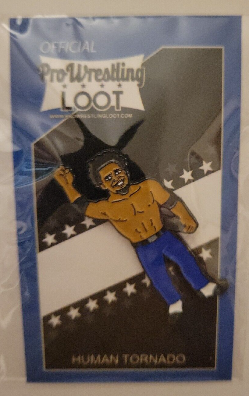 Human Tornado Collectors Pin Pro Wrestling Loot Exclusive  - $26.73