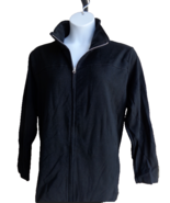 Just My Size  4X Cotton Blend French Terry Zip Front Mock Neck Jacket  B... - $9.89