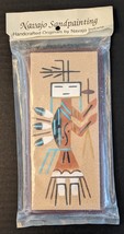 Native American Navajo Sand Painting signed by Esther Yazzie NOS Yei - $25.00