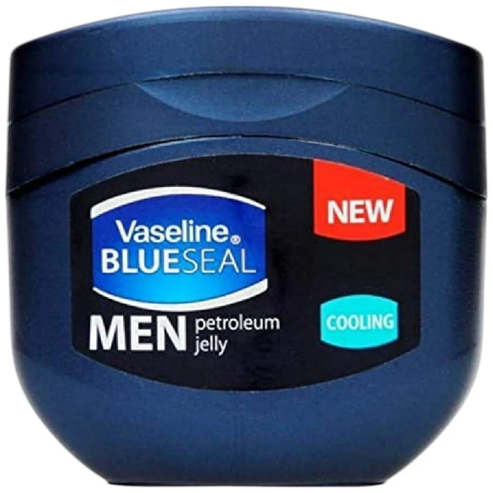 2 VASELINE BLUESEAL MEN  Blue Seal Men Cooling Petroleum Jelly 100ML / 3... - $5.89