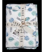 8 RAE DUNN Minty Green &amp; Blue Pumpkins &quot;THANKFUL&quot; 18&quot; x 18&quot; Cotton Napki... - $39.77 CAD