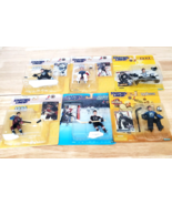 Vintage Starting Lineup Hockey Figures Lot 6 NIP 1990&#39;s Kenner Hasbro Su... - £12.22 GBP