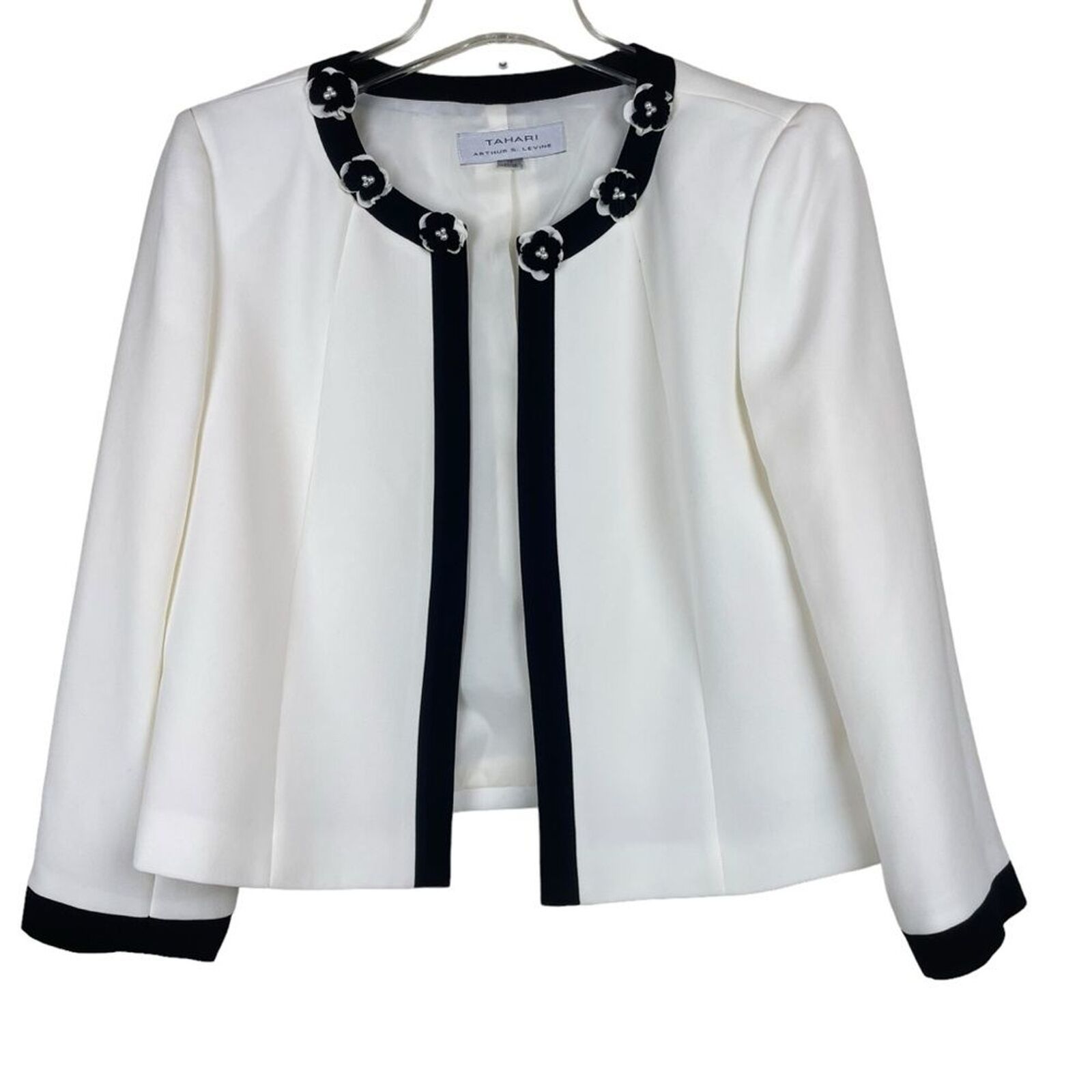 Tahari floral blazer best sale