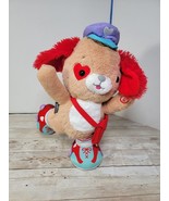 Hallmark Dougie&#39;s Valentines Day Delivery Plush Singing Dog On Off Switc... - $418.67 MXN