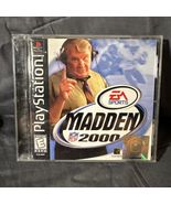 Madden 2000 Sony PlayStation 1 PS1 ~ Complete! ~ Works Great! ~ Fast Shi... - $108.27 MXN