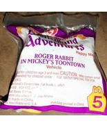 NEW UNOPENED McDonald&#39;s Disneyland Adventures ROGER RABBIT Happy Meal To... - £9.27 GBP
