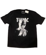 Tupac Shakur Men&#39;s 2Pac Black Prayer Graphic Hip Hop Rap Tee T-Shirt Siz... - £11.01 GBP