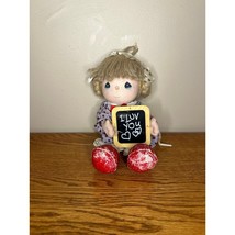 Precious Moments Soft Doll I Luv You Applause 1987 Strawberry Dress - $14.25
