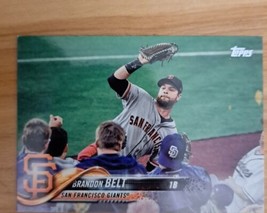 Brandon Belt 2018 Topps   #210  San Francisco Giants - $18.51 MXN