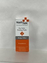 Nail Tek 2 Ridge Filler Foundation Therapy II Soft Peeling Nails.5oz COM... - $8.39 CAD
