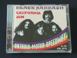 Black Sabbath Live ! - Ontario Motor Speedway Cd California Jam Apr. 6-th 1974! - £20.36 GBP