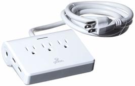GLOBE ELECTRIC 78301 White 3 Out Power Strip, 34 Piece - $818.13 MXN