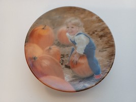 My Pumpkin Collector Plate with Box - A Celebration of the American Harvest - £1.56 GBP
