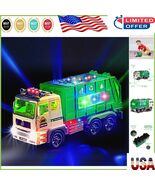 Bump &amp; Go Toy Garbage Truck with Recycle Stickers &amp; 4D Lights – Gift for... - $738.34 MXN