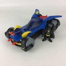 Imaginext Batman Batmobile Complete w Figure DC Super Friends Fisher Pri... - £23.26 GBP