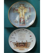 INSPIRATIONS LIFE OF CHRIST FRANKLIN MINT KITCHEN PRAYER PLATES PICK1 - £30.80 GBP