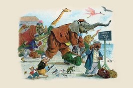 The Bear&#39;s new watch was all wrong, Alack! by G.H. Thompson - Art Print - $21.99+