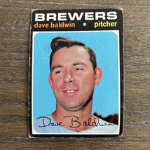 1971 Topps #48 Dave Baldwin Brewers - $1.77