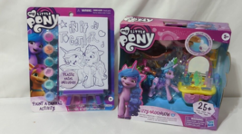 2 x My Little Pony Wholesale Toy Lot 25 Pc Izzy Moonbow Set Paint Canvas Set - £9.65 GBP