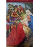 Kings Gifts Advent Calendar S459 Made in England New 13&quot; x 12&quot; - $8.55