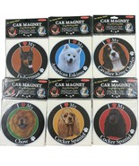 Dog Breed Car Magnets By E&amp;S  UV-Coated Magnetic Decals For Cars Trucks ... - $6.75 CAD
