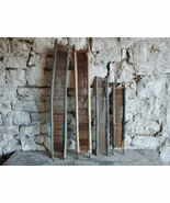 Weaving Loom Reeds Rustic Decor Antique Early Primitive Wood Farmhouse L... - $1,418.03 MXN