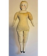 PORCELAIN DOLL WITH FILLED BODY, PORCELAIN HANDS AND FEET 12&quot; - $361.13 MXN