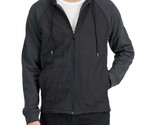 Alfani Men&#39;s Reyes Knit Hooded Jacket in Deep Black-Large - £23.69 GBP