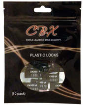 Plastic Cock Cage Lock - Pack of 10 - £26.35 GBP