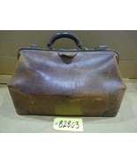 Antique Leather Doctor&#39;s Handbag - $455.00