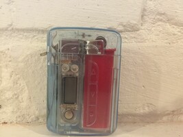 Clear Lighter Case With ,Belt Clip,Mini Bic Included Cigarette/Cigar - £3.06 GBP