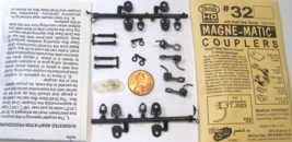 Kadee HO Model RR Parts #32 Magne-Matic Couplers w/Draft Gear 2 Pair 010... - $7.95