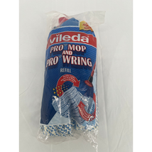 Vileda Pro Mop &amp; Pro Wring Refill Blue White Replacement Hard Floors USA... - $8.60