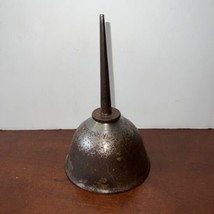 Vintage EAGLE &quot;Welded Oiler&quot; Bell Shaped 6&quot; Oil Can Wellsburg, W. Va - $21.78
