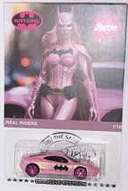 Pink Ferrari 360 Modena CUSTOM Hot Wheels Barbie Batgirl Series w/ RR - $94.59