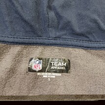 NFL Team Apparel Seattle Seahawks Womens Small Green Camo Full Zip Hoodie Jacket image 3
