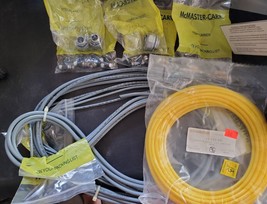 Lot of Miscellaneous Electrical Wire &amp; Air Fittings Tubing 1E-151-08 02042003 - £29.88 GBP