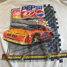 Vintage NASCAR Shirt Men’s 2XL Pepsi 400 Daytona Int Raceway Racing Graphic 1993 - £18.60 GBP