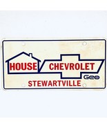 License Plate HOUSE CHEVROLET - $18.80