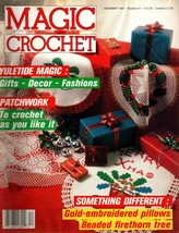 Magic Crochet Vintage Magazine Number 61 Gifts Deco Fashions Patchwork Yuletide - £7.03 GBP