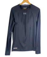 Under Armour Heatgear Base Layer Shirt Size Medium Black Mens Long Sleev... - $666.76 MXN