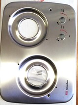 Suburban 3071A /SDN2 RV 2-Burner Drop-In Cooktop - Stainless Steel Top - $179.99