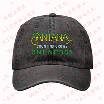 SANTANA AND COUNTING CROWS ONENESS TOUR 2024 Denim Hat Caps - $30.00