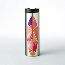 Starbucks Pink Surfboard Troy Double Wall Stainless Steel Travel Tumbler 16OZ - £30.46 GBP