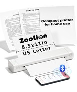 Zoolion Portable Thermal Printer For Travel, M08F Compact Inkless Printe... - $121.65 CAD