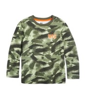 MSRP $16 Epic Threads Little Boys Long Sleeve Camo T-shirt, Green Size 5 - $11.88